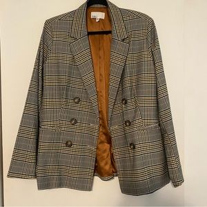 Plaid Blazer